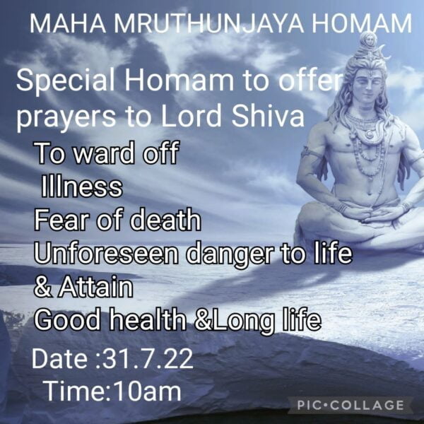 Maha Mruthunjaya Homam